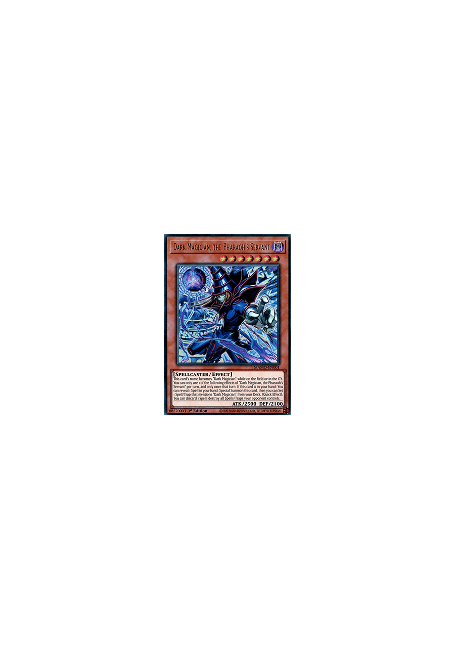 Dark Magician, the Pharaoh’s Servant (V.1 - Ultra Rare)