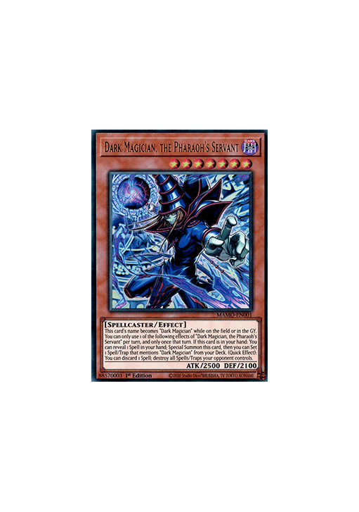 Dark Magician, the Pharaoh’s Servant (V.1 - Ultra Rare)