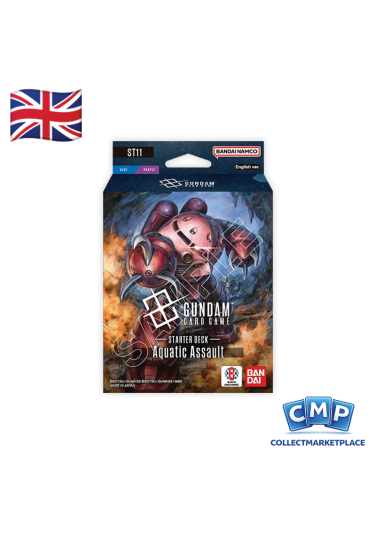 Gundam ST-11 Starter Deck: Aquatic Assault Blue and Purple ENG