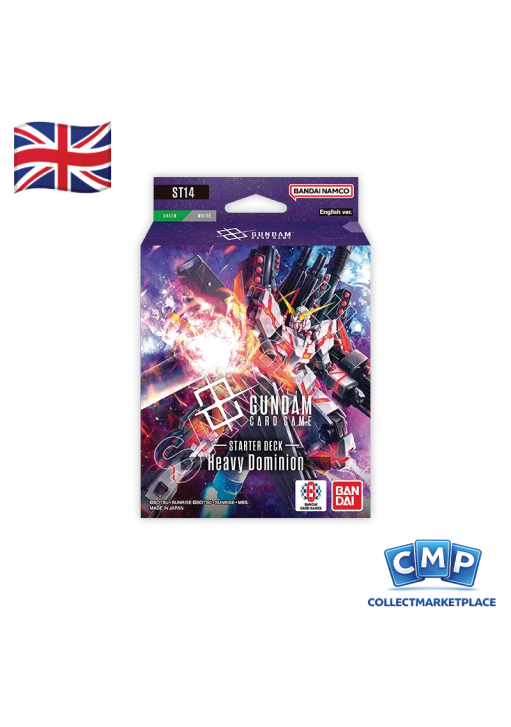 Gundam ST-14 Starter Deck: Heavy Dominion Green and White ENG
