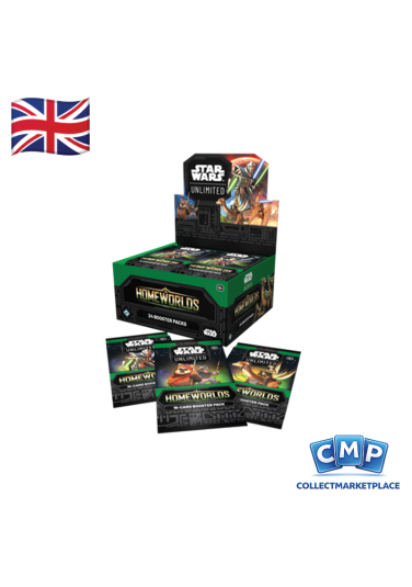 Star Wars: Unlimited - Homeworlds Booster Display ENG