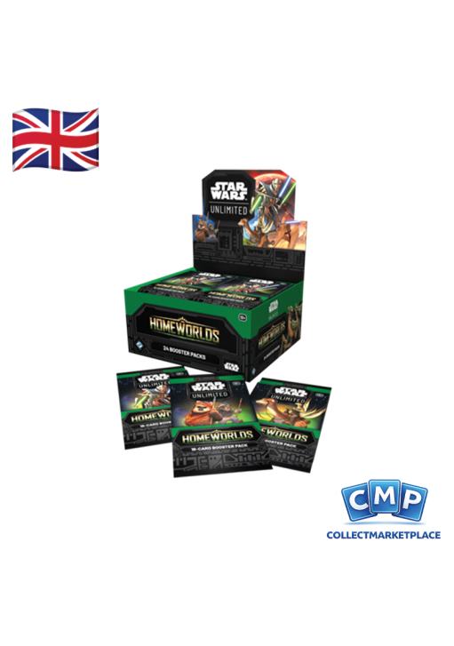 Star Wars: Unlimited - Homeworlds Booster Display ENG