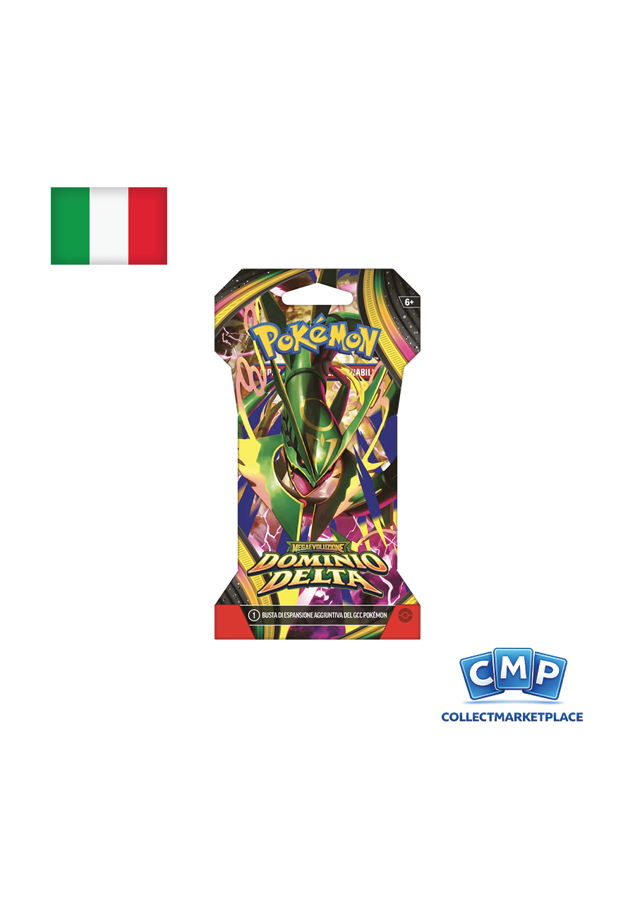 Pokémon Dominio Delta Paper Sleeve ITA Pokémon Dominio Delta Paper Sleeve ITA