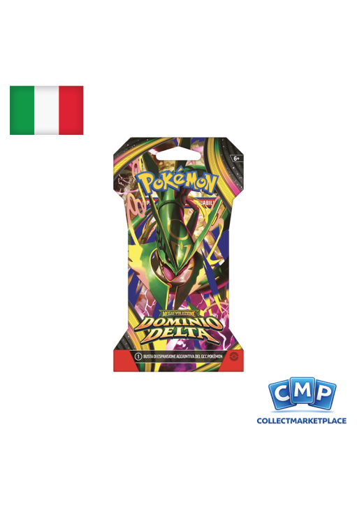 Pokémon Dominio Delta Paper Sleeve ITA