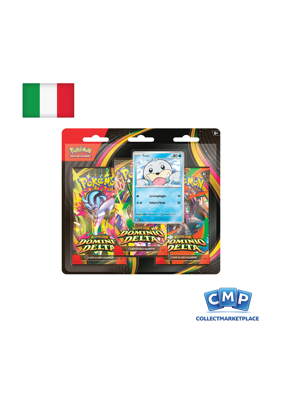 Pokémon Dominio Delta 3 Pack Blister ITA Pokémon Dominio Delta 3 Pack Blister ITA