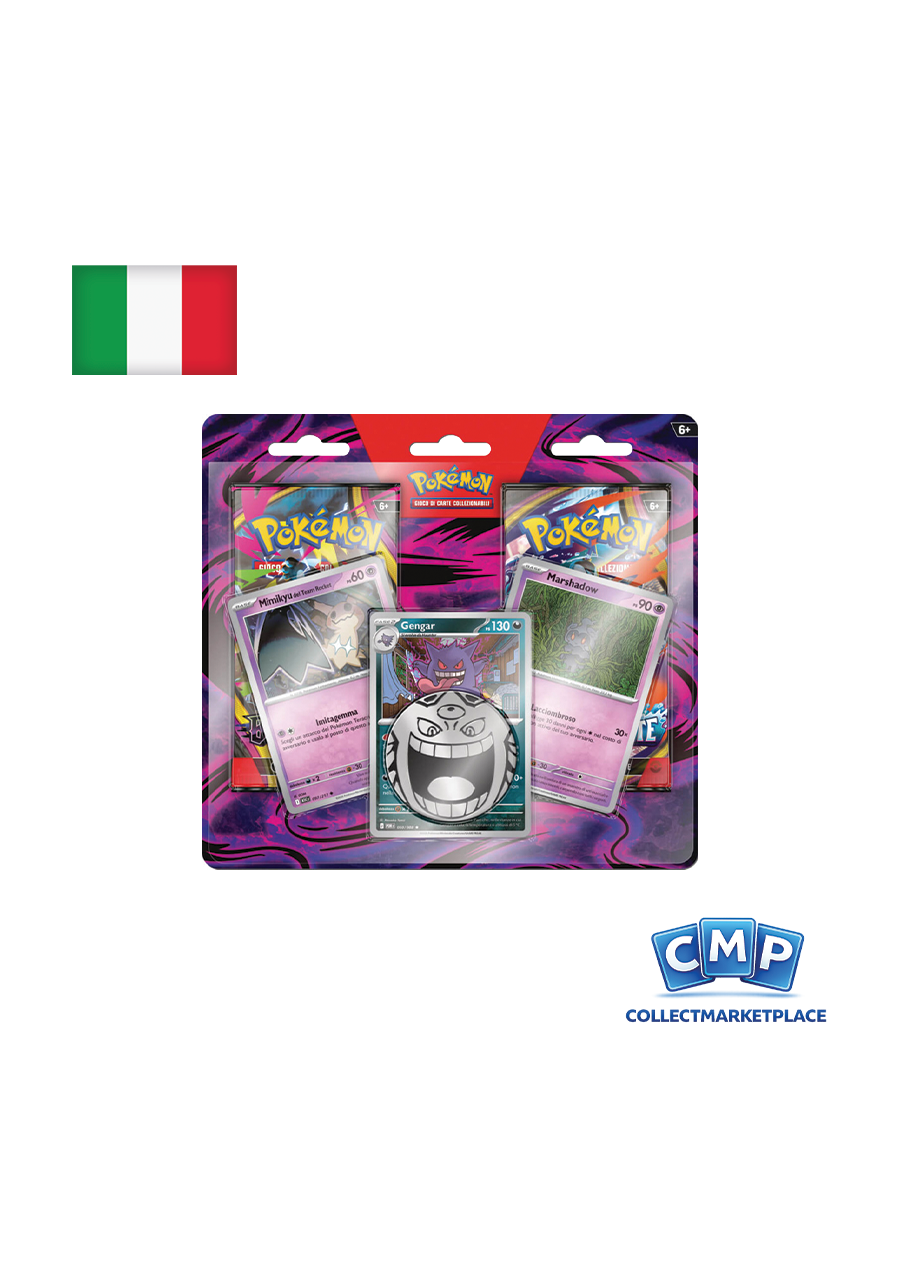 Pokemon Buio Pesto Gengar Enhanced 2 Pack Blister ITA Pokemon Buio Pesto Gengar Enhanced 2 Pack Blister ITA