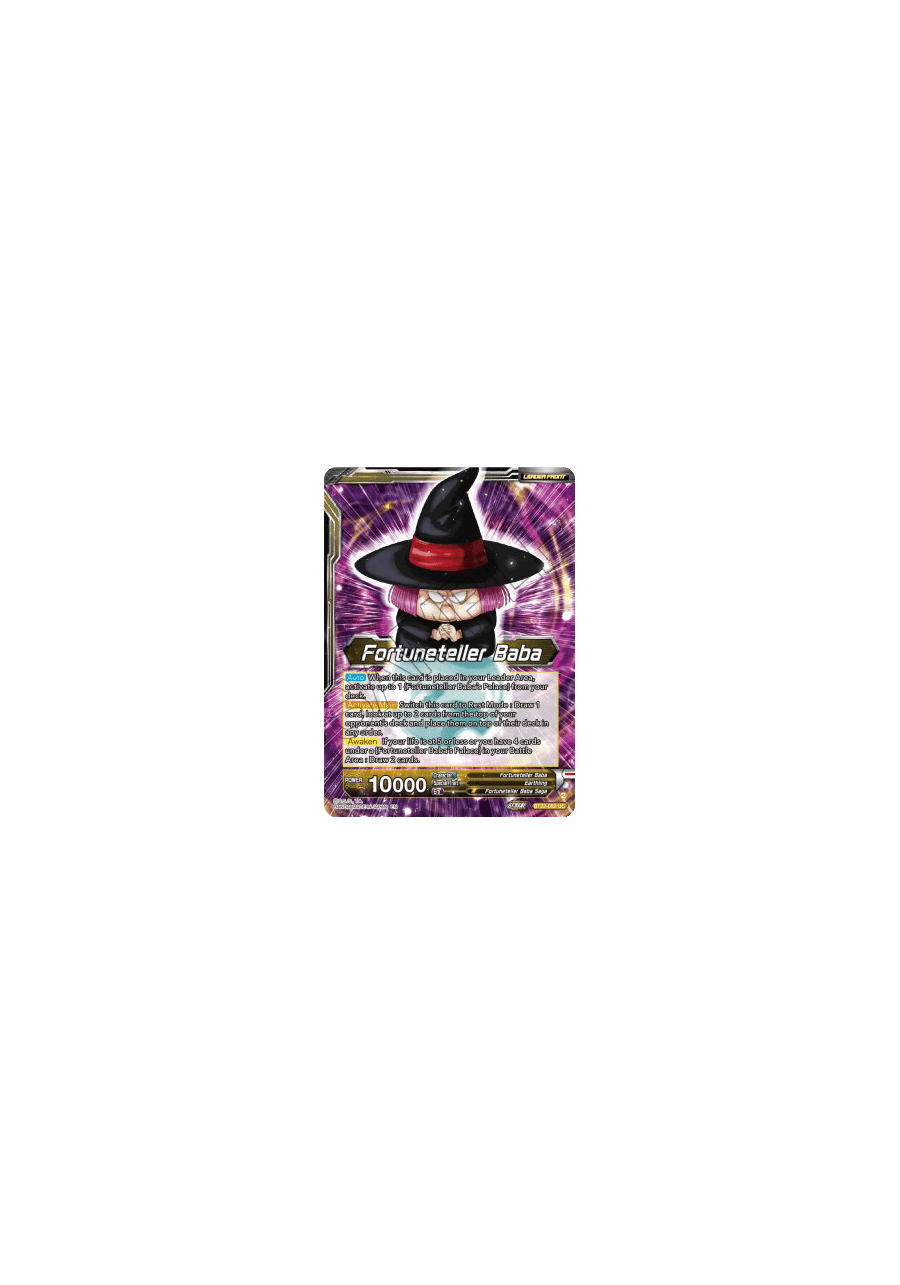 Fortuneteller Baba // Fortuneteller Baba & Son Gohan, Battle Observation