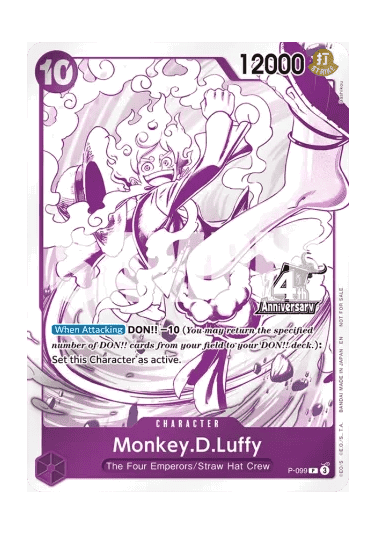 Monkey.D.Luffy (P-099) (V.2)