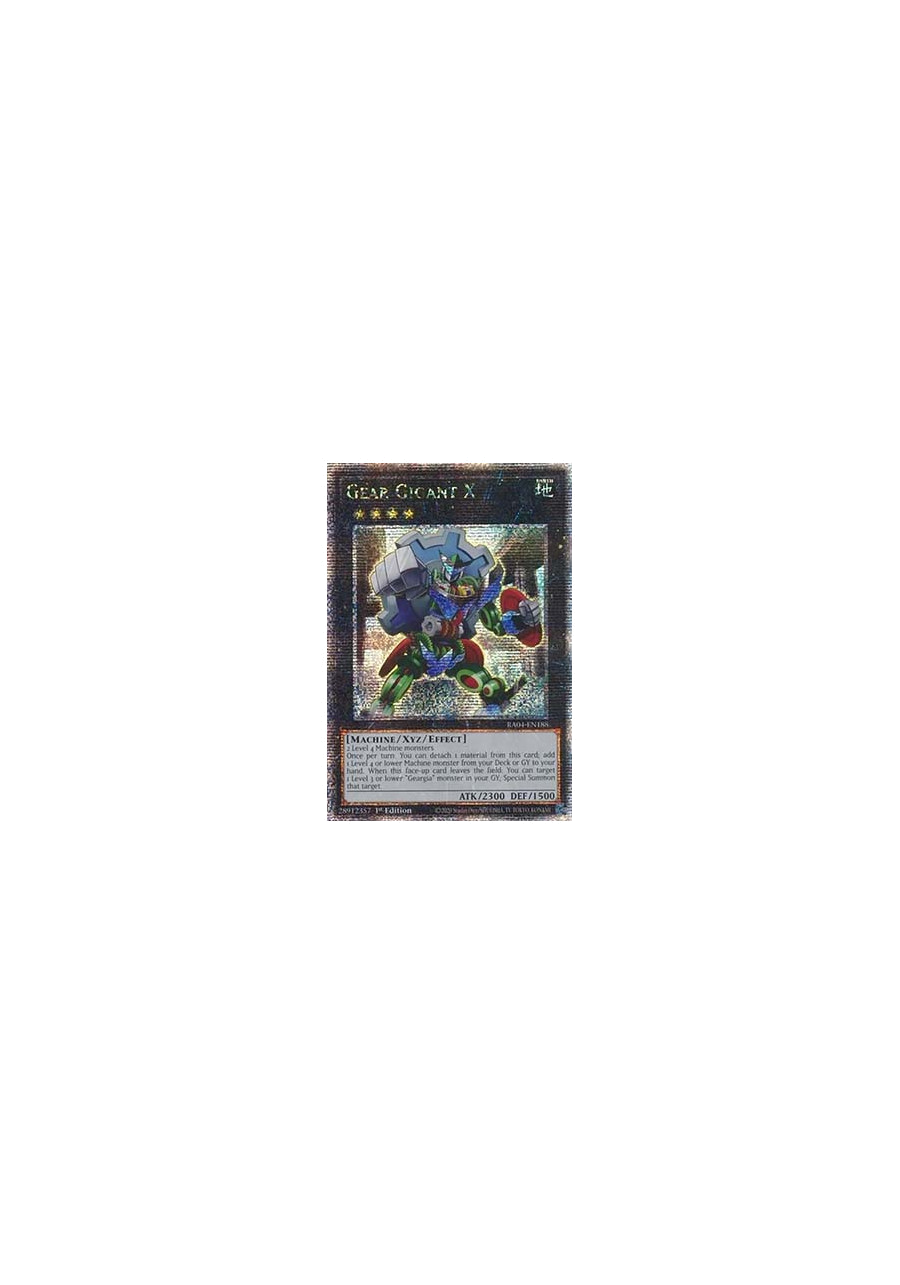 Gear Gigant X (V.2 - Quarter Century Secret Rare)