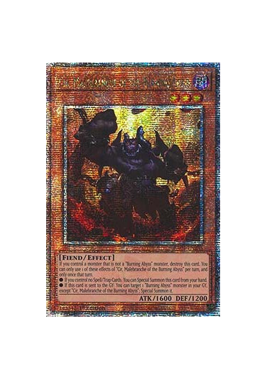 Cir, Malebranche of the Burning Abyss (V.2 - Quarter Century Secret Rare)