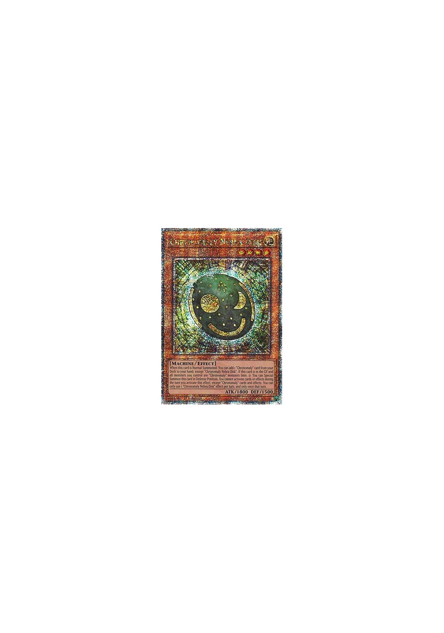 Chronomaly Nebra Disk (V.2 - Quarter Century Secret Rare)
