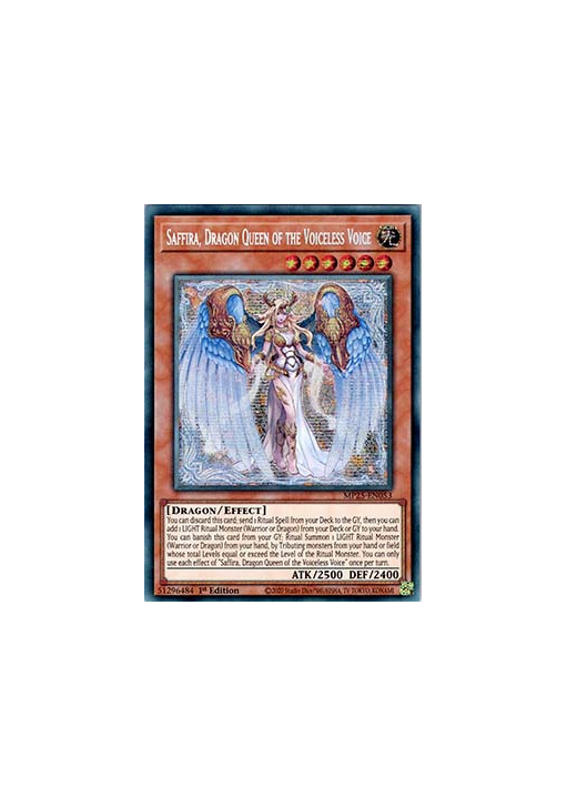 Saffira, Dragon Queen of the Voiceless Voice
