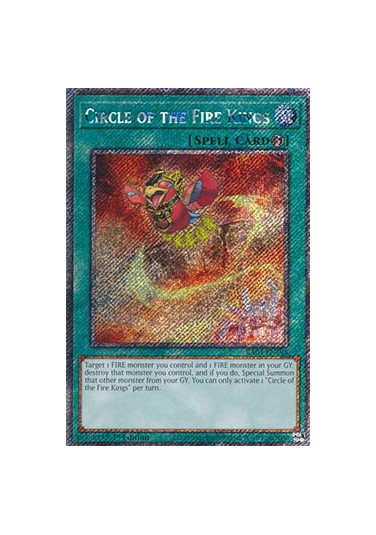 Circle of the Fire Kings (V.1 - Platinum Secret Rare)