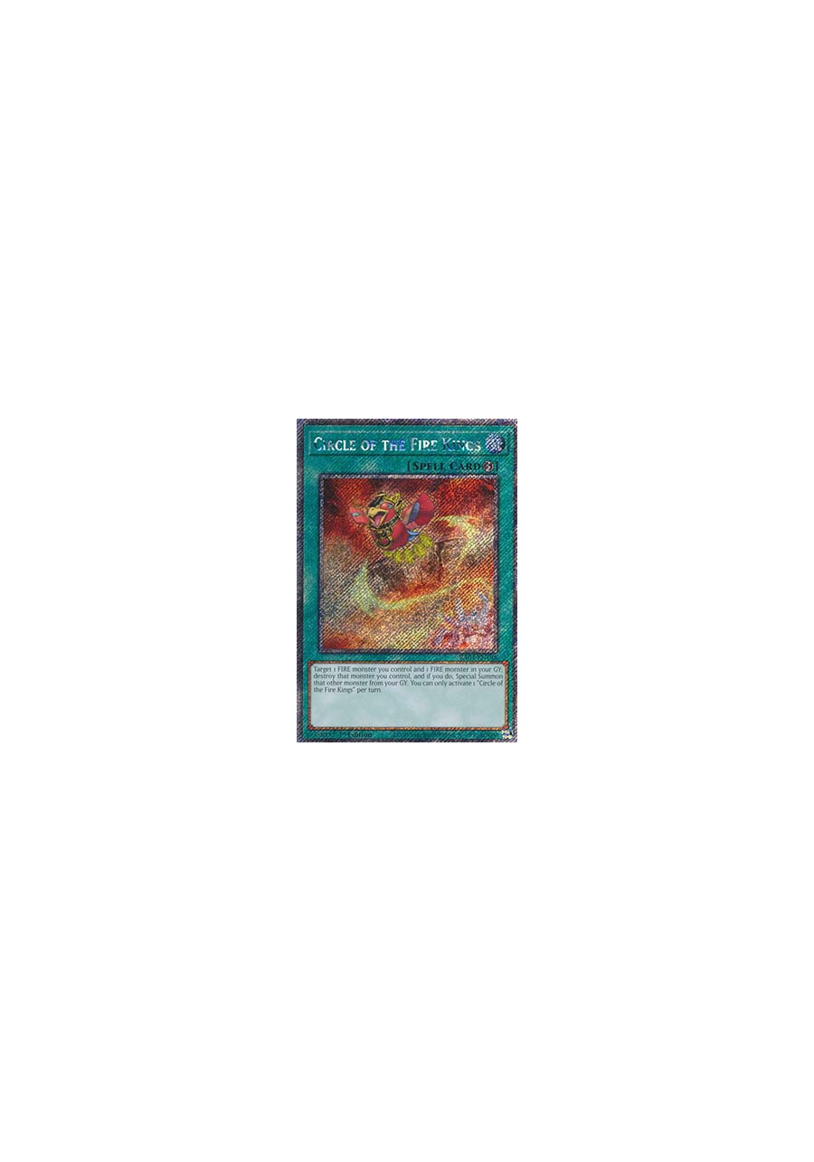 Circle of the Fire Kings (V.1 - Platinum Secret Rare)