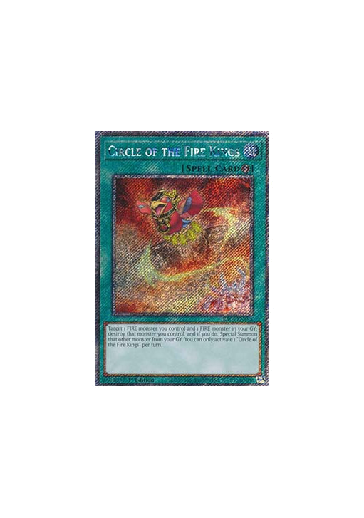 Circle of the Fire Kings (V.1 - Platinum Secret Rare)