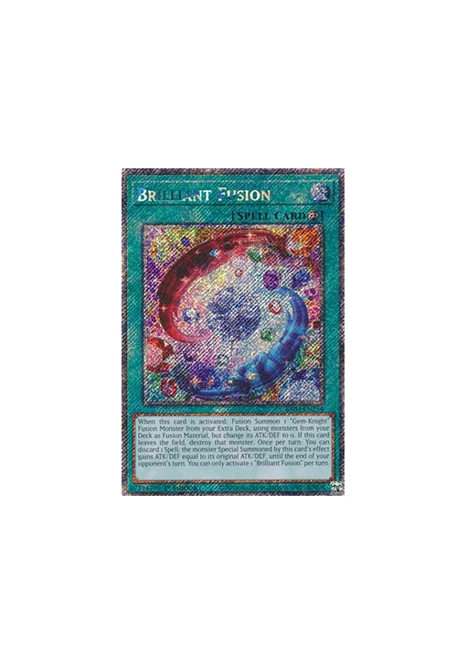 Brilliant Fusion (V.1 - Platinum Secret Rare)