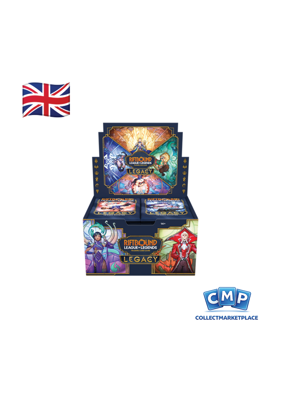 Riftbound: League of Legends Legacy Booster Display ENG Riftbound: League of Legends Legacy Booster Display ENG