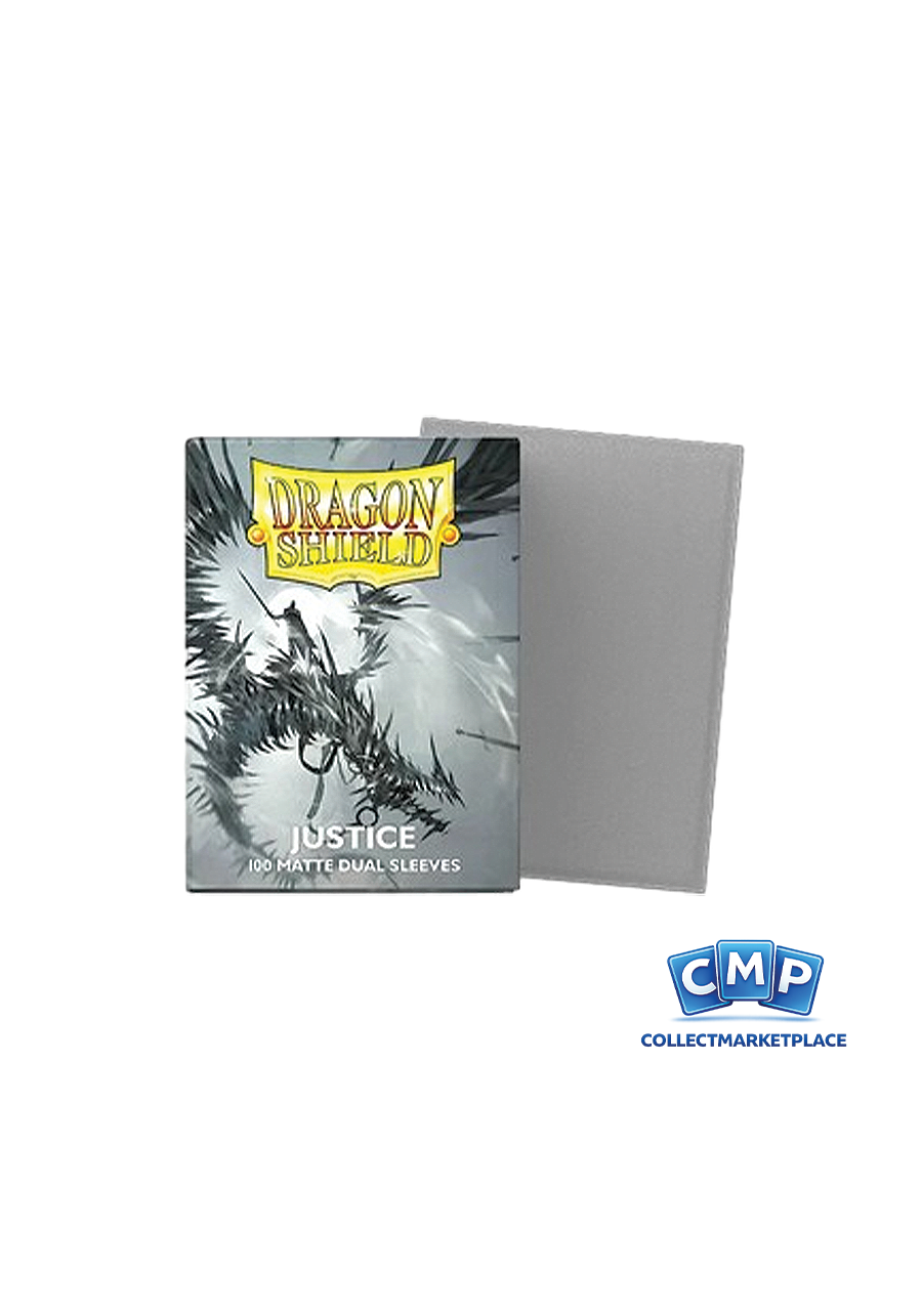 100 Dragon Shield Sleeves - Dual Matte Justice Standard