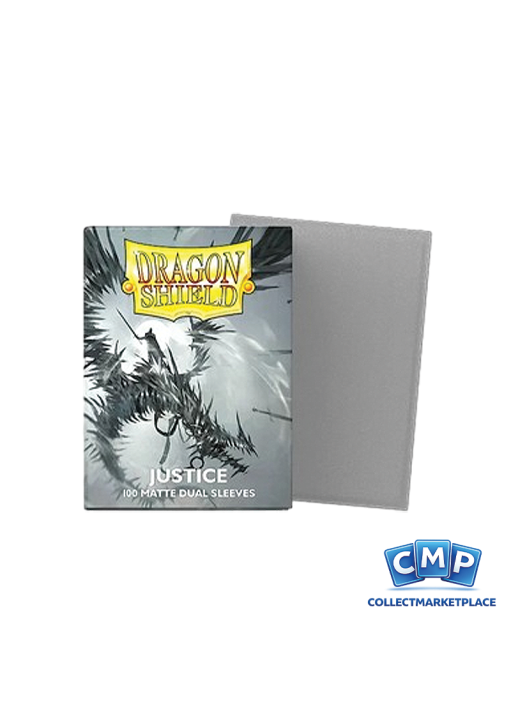100 Dragon Shield Sleeves - Dual Matte Justice Standard