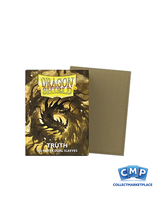 100 Dragon Shield Sleeves - Dual Matte Truth Standard