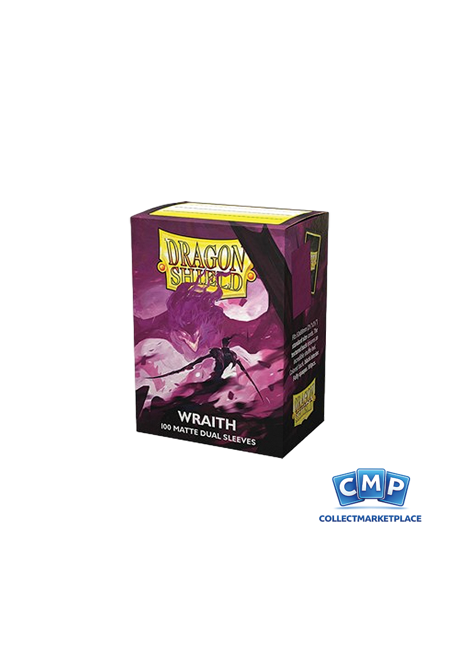 100 Dragon Shield Sleeves - Dual Matte Wraith Standard