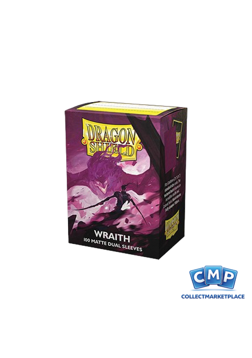 100 Dragon Shield Sleeves - Dual Matte Wraith Standard