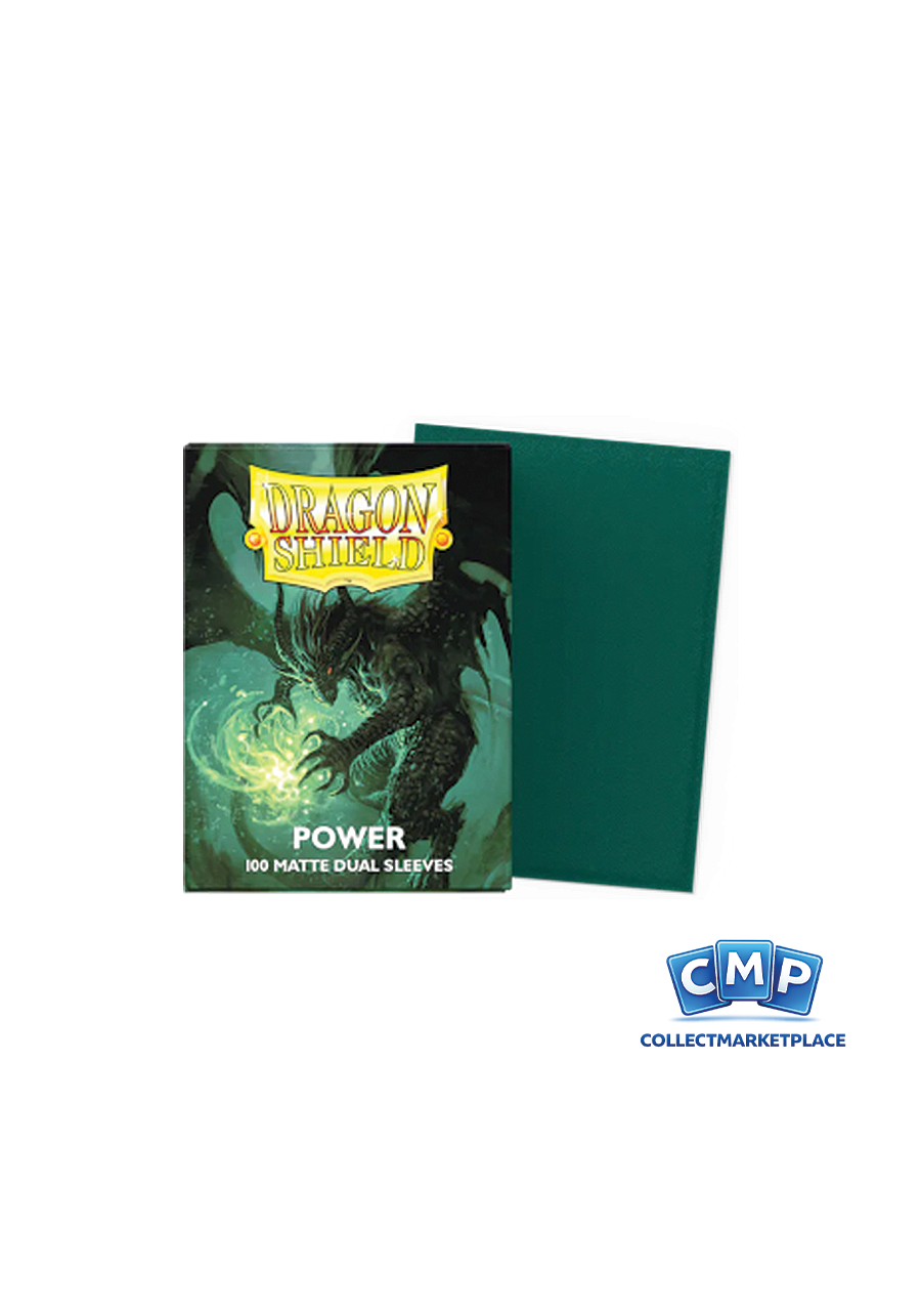 100 Dragon Shield Sleeves - Dual Matte Power Standard