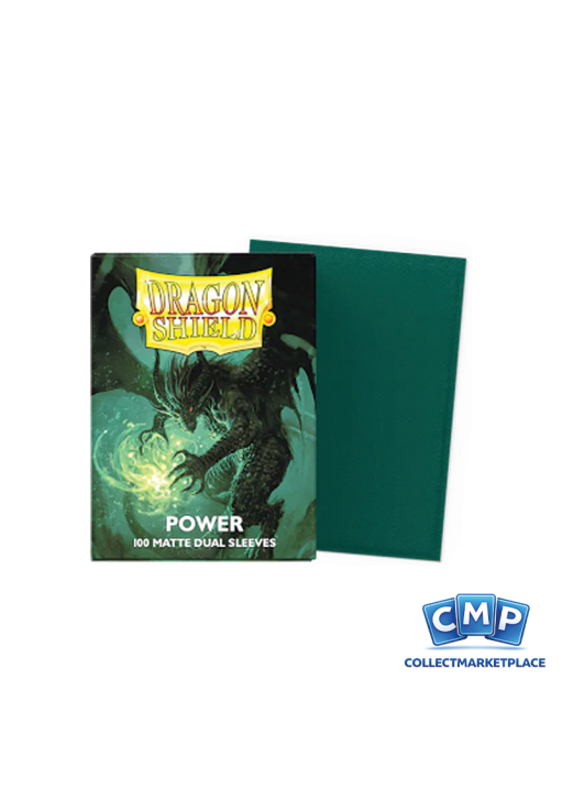 100 Dragon Shield Sleeves - Dual Matte Power Standard