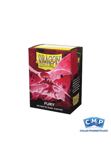 100 Dragon Shield Sleeves - Dual Matte Fury Standard