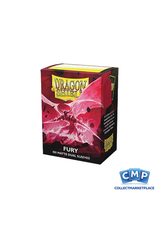 100 Dragon Shield Sleeves - Dual Matte Fury Standard