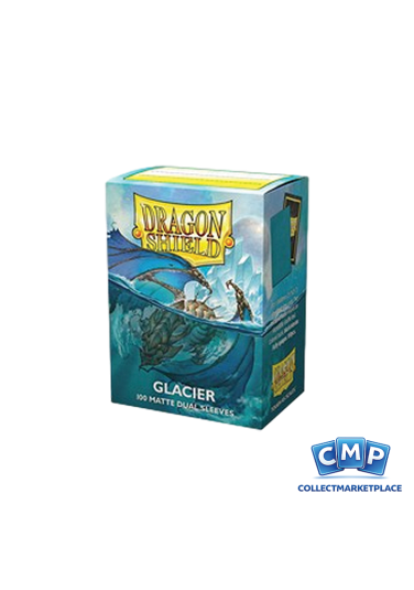 100 Dragon Shield Sleeves - Dual Matte Glacier Standard