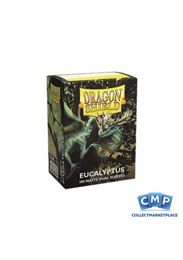 100 Dragon Shield Sleeves - Dual Matte Eucalyptus Standard