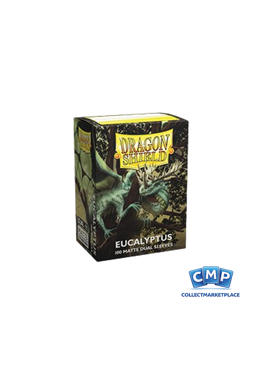 100 Dragon Shield Sleeves - Dual Matte Eucalyptus Standard