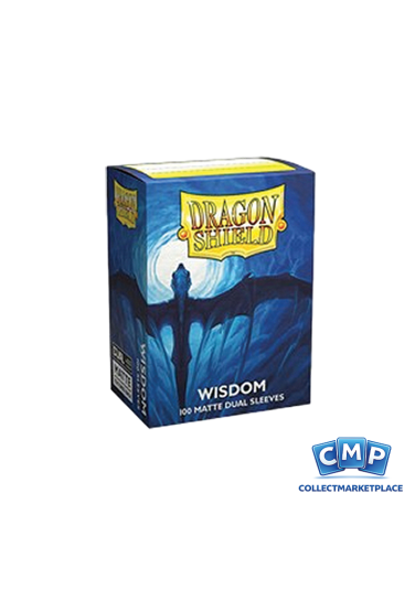 100 Dragon Shield Sleeves - Dual Matte Wisdom Standard