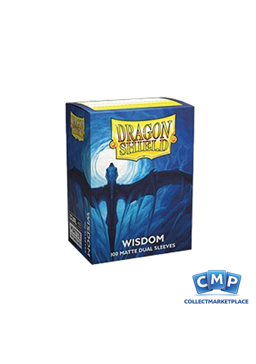 100 Dragon Shield Sleeves - Dual Matte Wisdom Standard