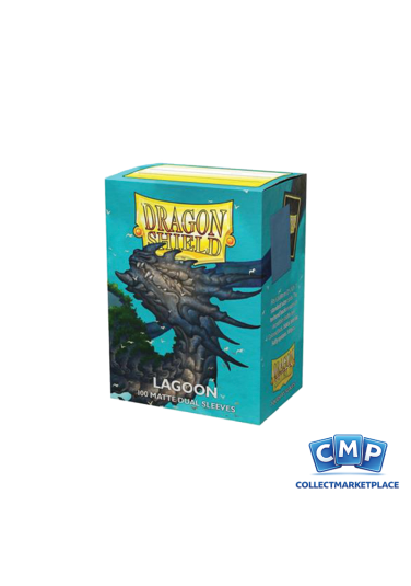 100 Dragon Shield Sleeves - Dual Matte Lagoon Standard