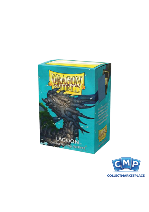 100 Dragon Shield Sleeves - Dual Matte Lagoon Standard