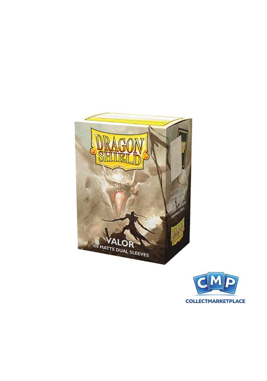 100 Dragon Shield Sleeves - Dual Matte Valor Standard