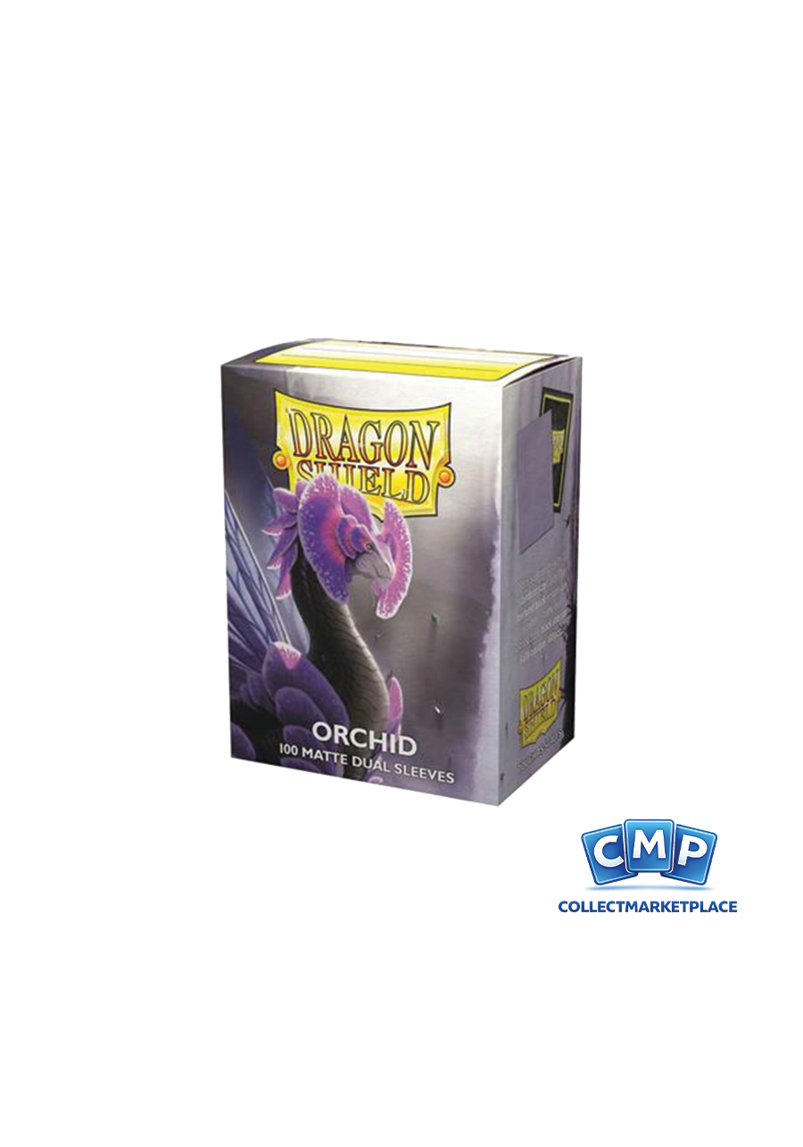 100 Dragon Shield Sleeves - Dual Matte Orchid Standard