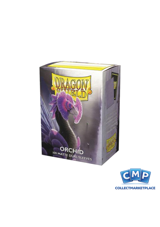 100 Dragon Shield Sleeves - Dual Matte Orchid Standard