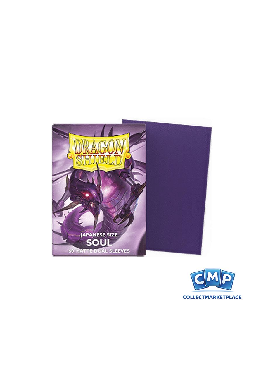 60 Small Dragon Shield Sleeves - Dual Matte Soul Japanese