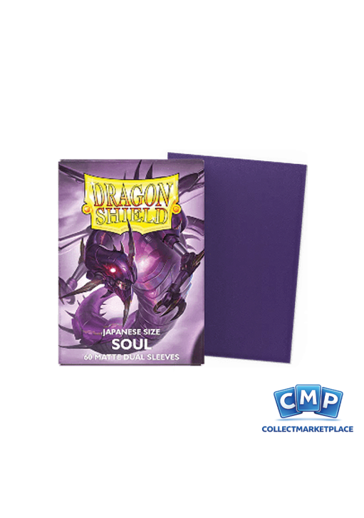 60 Small Dragon Shield Sleeves - Dual Matte Soul Japanese