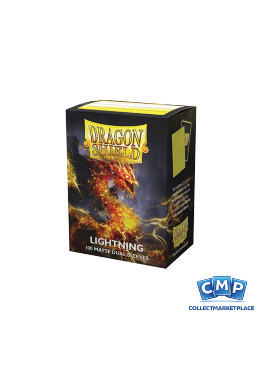 100 Dragon Shield Sleeves - Dual Matte Lightning Standard