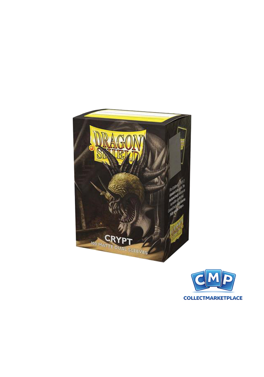 100 Dragon Shield Sleeves - Dual Matte Crypt Standard