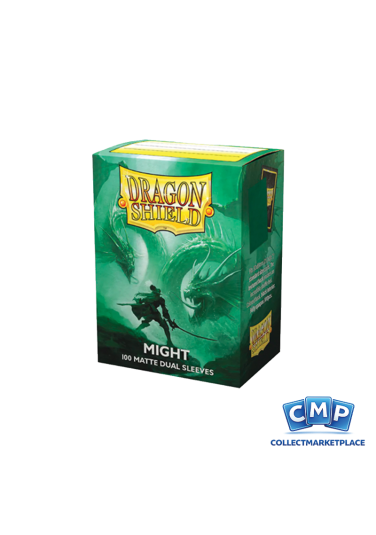 100 Dragon Shield Sleeves - Dual Matte Might Standard