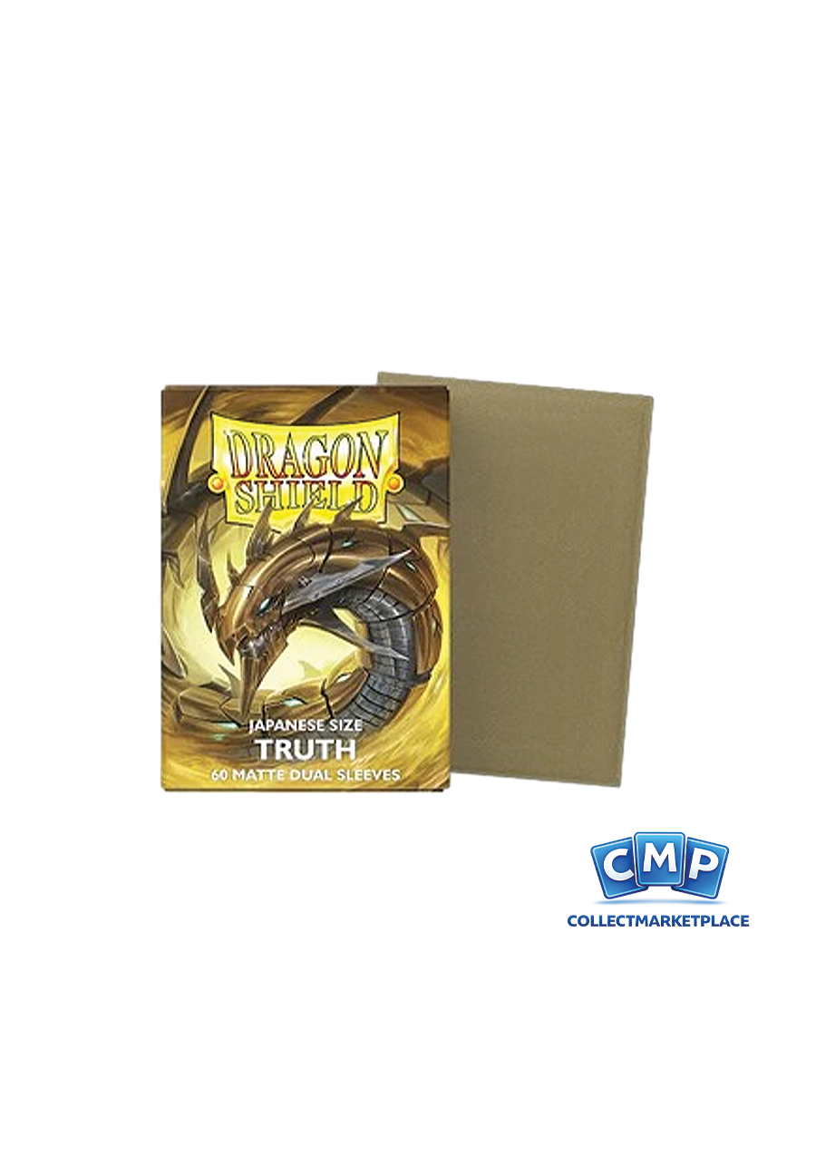 60 Small Dragon Shield Sleeves - Dual Matte Truth Japanese