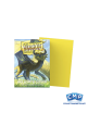 100 Dragon Shield Sleeves - Dual Matte Yellow & Silver Standard