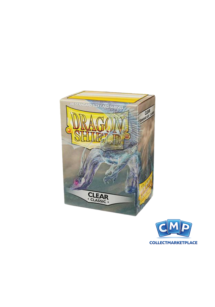 100 Dragon Shield Sleeves - Classic Clear Standard