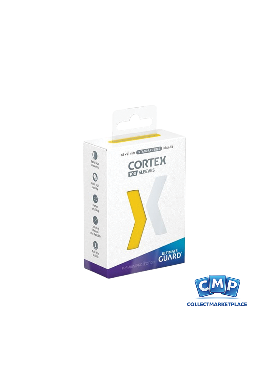 100 Ultimate Guard Sleeves - Cortex Yellow Standard