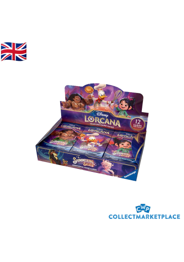 Disney Lorcana Cieli Scintillanti Display ENG